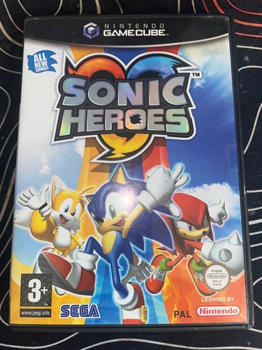 Sonic heroes nintendo gamecube - sonic,