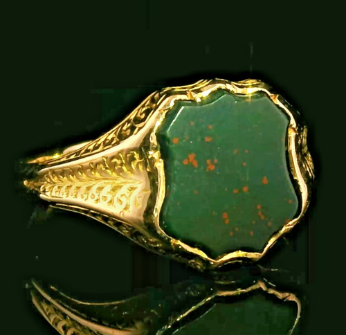 Antique 1865 birmingham 15ct - antique,