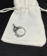 S925 Silver Rabbit Hare