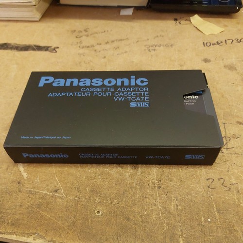 Panasonic tca7e vhs - vw-tca7e, to