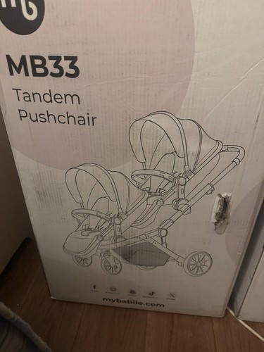 Mb33 tandem pushchair - tandem,
