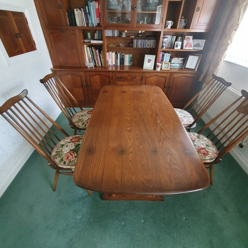 Ercol plank top dining table - top,