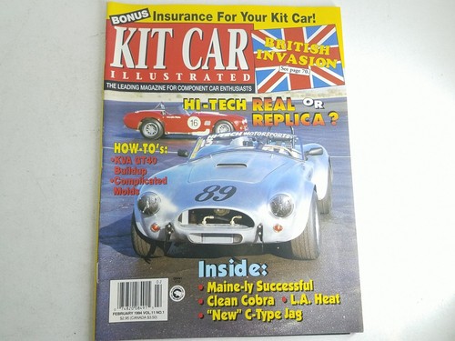 Kit car illustrated magazine - kit,
