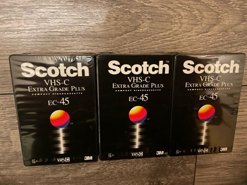 Three scotch vhs - three,