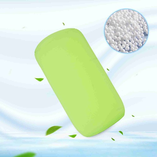 Green microbead neck support - microbead,