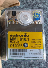 Satronic Gas Burner Safety