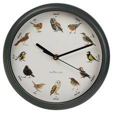 Bird Clock With Sounds Singing