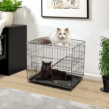 DIY Multi-layer Cat Wire Cage Indoor Detachable Pet Villa Sturdy House Pet Nest