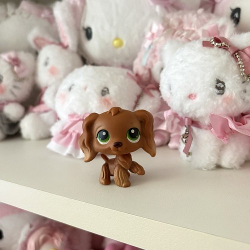Littlest pet shop brown - brown, cocker