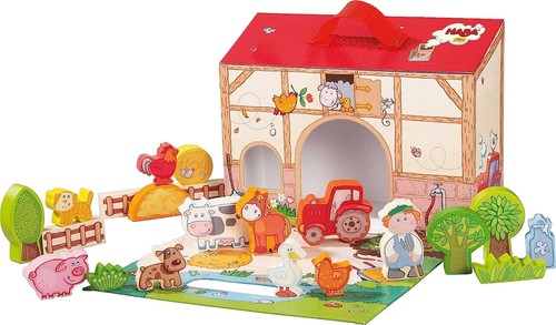 Haba wooden farm playset - haba, with
