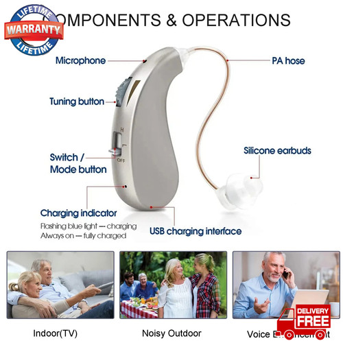 Digital rechargeable hearing - digital,