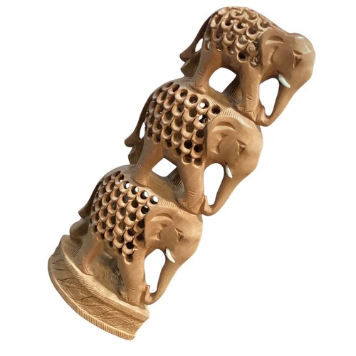 Hand carved wooden stacked - hand,