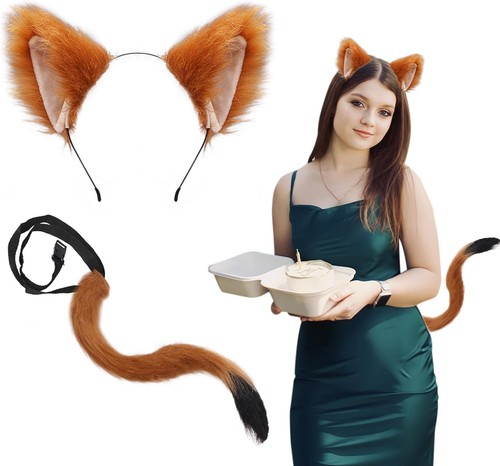 Fox costume included black - costume,