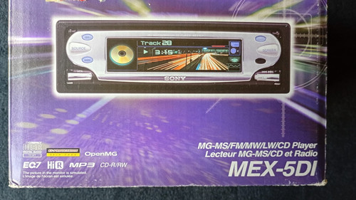 Sony mex 5di - sony, player/mp3
