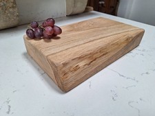2 1/2" THICK Live Edge James Martin style chopping board. Butchers Block OAK