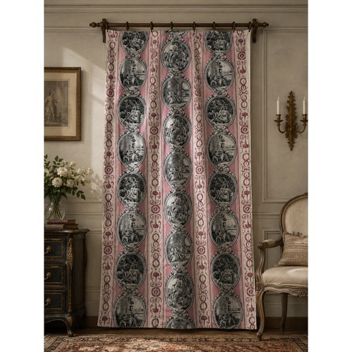 Vintage french toile jouy - vintage,