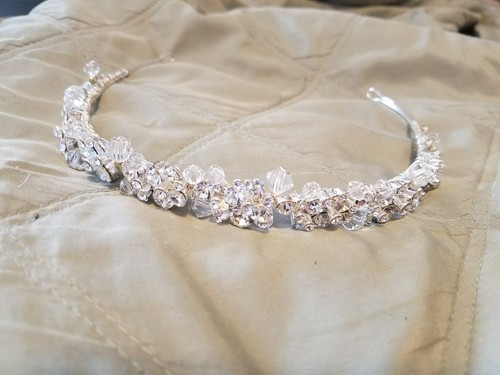 Swarovski crystal tiara - crystal,