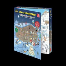Jan Van Haasteren Christmas Advent Calendar Jigsaw Puzzle (24 x 54 Pieces)