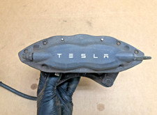 12-16 Tesla Model S Rear Left Driver Side Grey Brembo Brake Caliper OEM BTP1