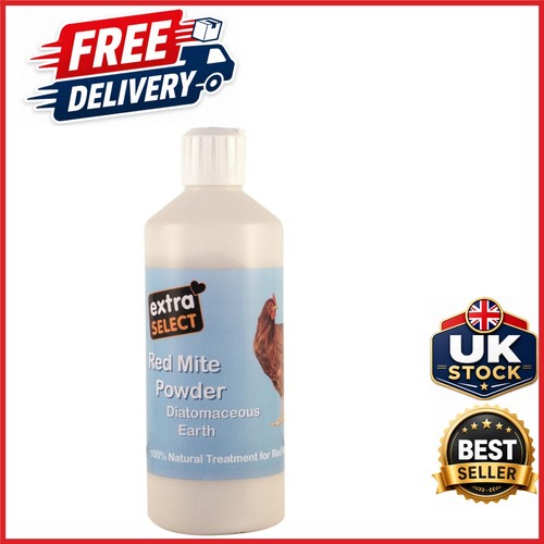 Red mite powder puffer bottle - red,