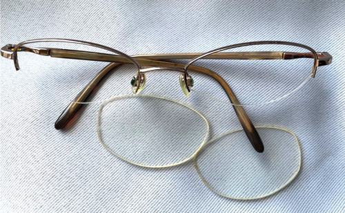 Vintage y2k semi rimless - vintage,