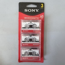3x SONY MC-60 Min