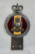 WW1 Wiltshire Regiment Car Grill Enamel Badge Mascot Original, J.R.Gaunt, London