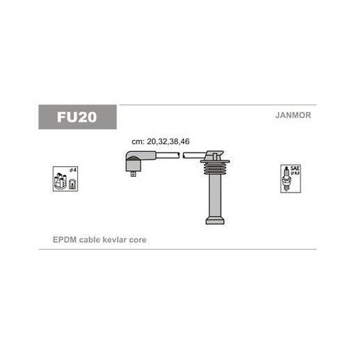 Janmor fu20 ignition cable kit - ignition,