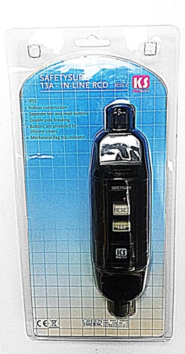 Green brook safetysure - green, 13amp