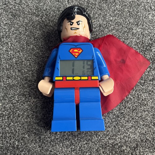 Lego superman alarm clock - lego,