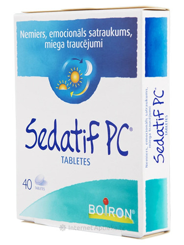 Boiron sedatif homeopathic - boiron, pc