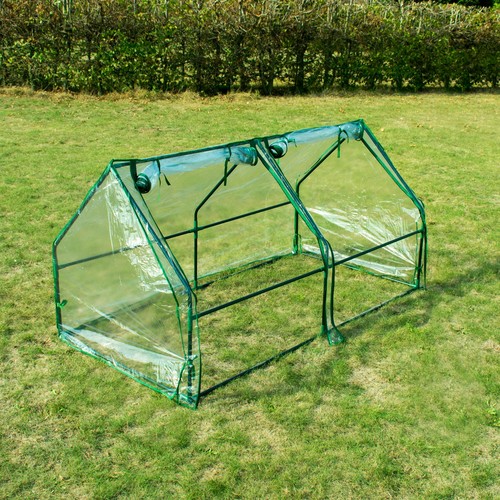 Garden poly tunnel - poly, house