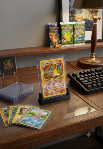 Premium single trading card - single,
