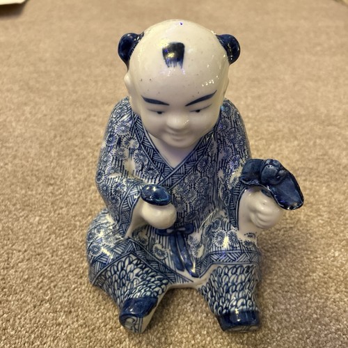 Chinese blue and white - blue,