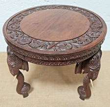 Vintage Anglo Indian Carved