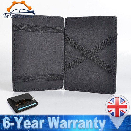 Leather magic puzzle wallet - pu,