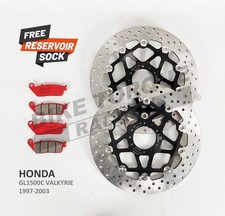 Brembo Serie Oro Front Discs and SA Pads fits Honda GL1500C Valkyrie 1997-2003