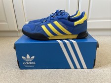 Adidas Marathon 80 Uk Size 8 Yellow/blue