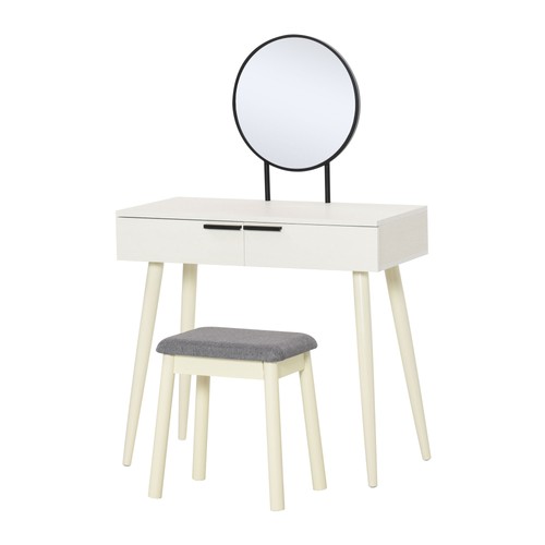 Dressing table with mirror and - table,