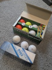 9 Penfold Vintage golf balls in boxes. vintage golf balls