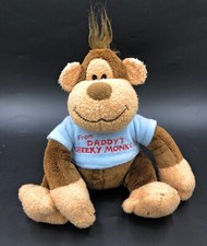 Cuddle Crew From Daddy’s Cheeky Monkey 7” Sitting Plush Soft Toy Fathers Day