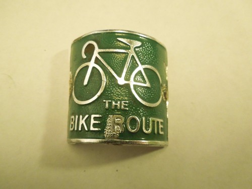 Vintage the bike route - route, bicycle