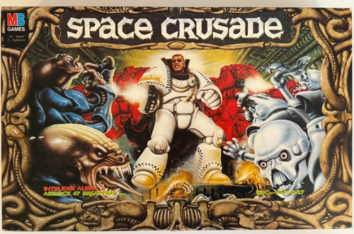 Vintage 1990 space crusade - crusade, mb