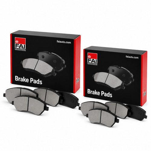 Fai front rear pads - front, fits
