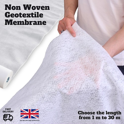 Non woven geotextile membrane - woven,