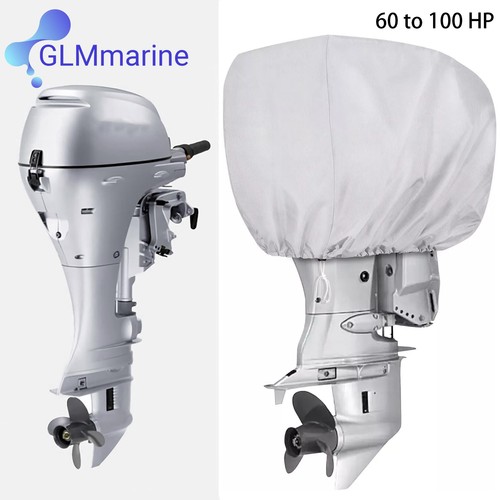 100 boat motor - hp, silver