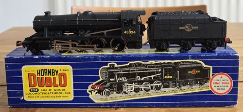Rare hornby dublo rail 8f - hornby,