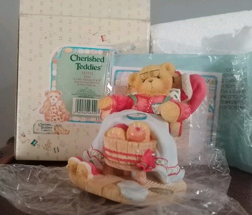 Cherished teddies santa a - cherished,
