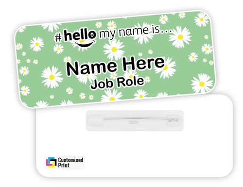 Hello name badge student - hello,