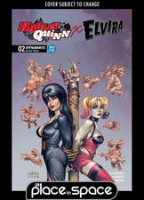 HARLEY QUINN X ELVIRA #2C JOSEPH MICHAEL LINSNER VARIANT (WK48)